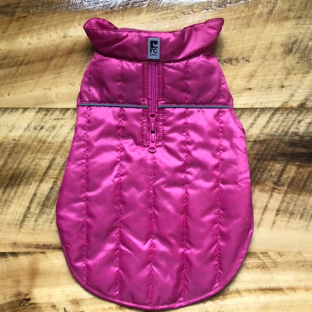 Pink Dog Rain Windbreaker RC Pets Small Jacket